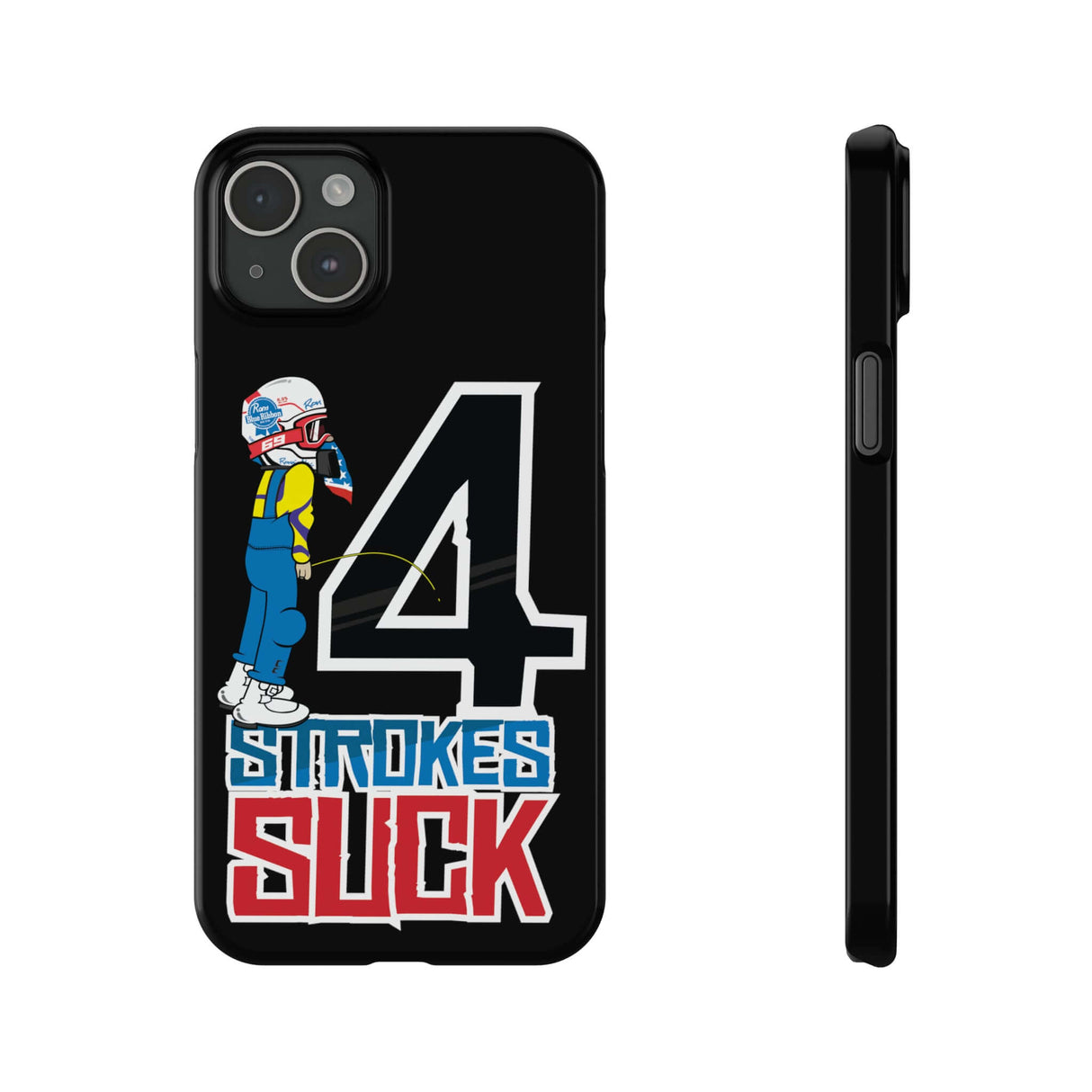4-Strokes Suck Slim Phone Case