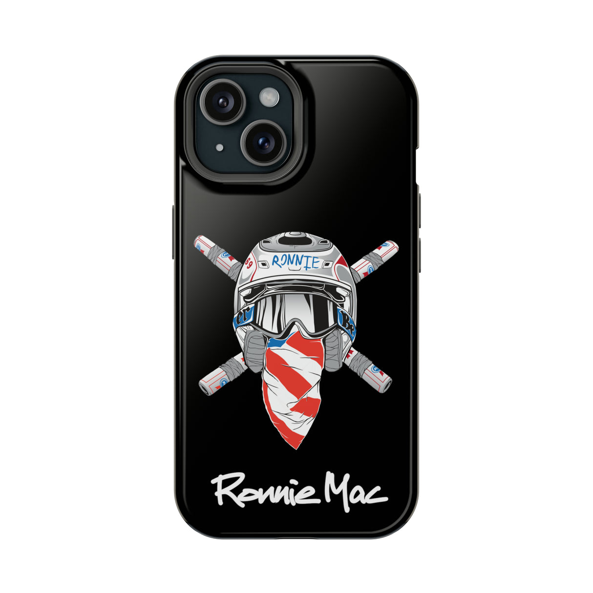 Crossbones MagSafe Tough Case, Size: iPhone 15, Surface: Glossy