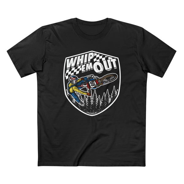 Whip 'Em Out Shirt, Color: Black, Size: S