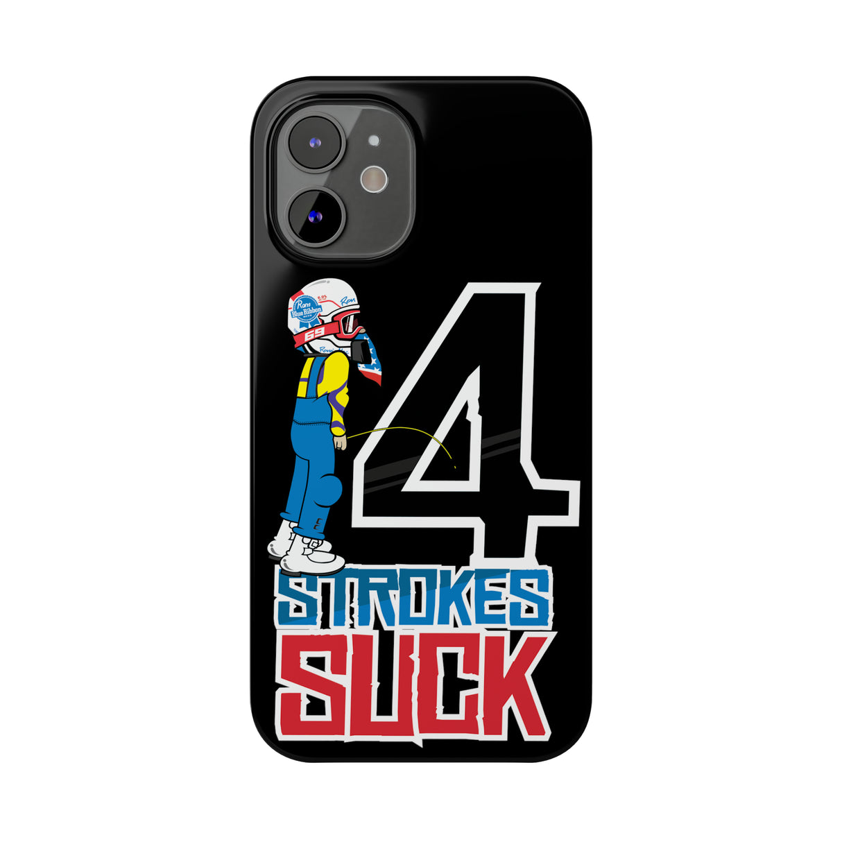 4-Strokes Suck Slim Phone Case