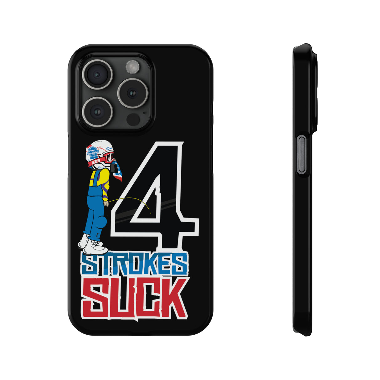 4-Strokes Suck Slim Phone Case