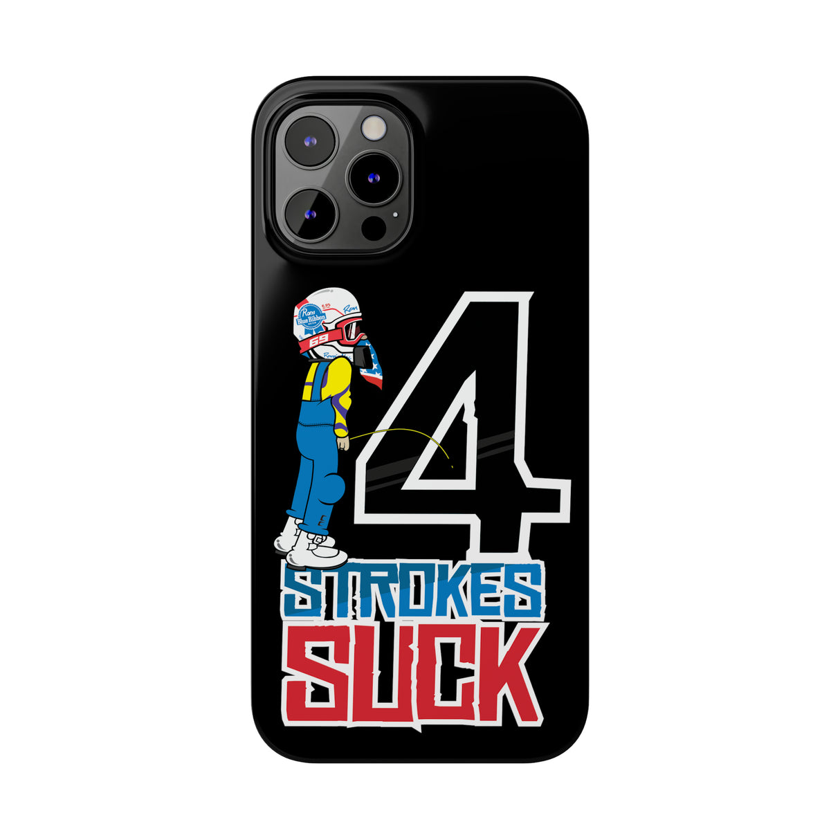 4-Strokes Suck Slim Phone Case
