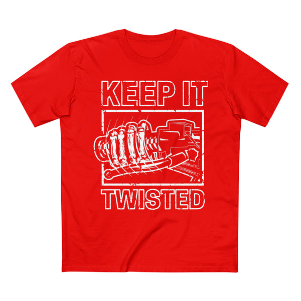 Keep It Twisted Shirt, Color: Red, Size: S