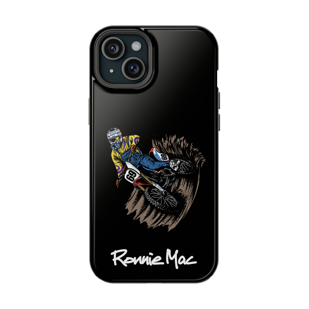 Berm Blast MagSafe Tough Case, Size: iPhone 15, Surface: Glossy