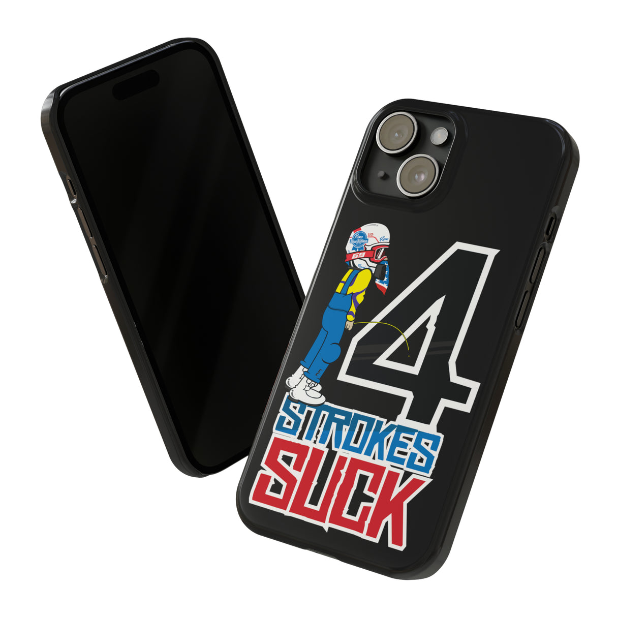 4-Strokes Suck Slim Phone Case