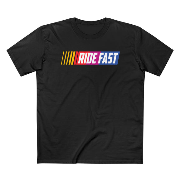 Ride Fast Shirt, Color: Black, Size: S