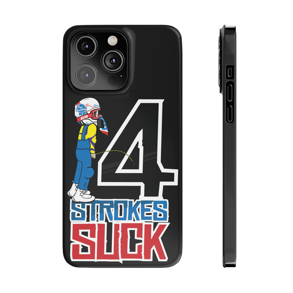 4-Strokes Suck Slim Phone Case