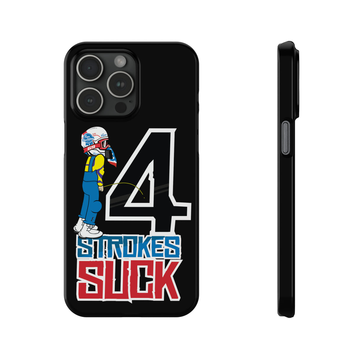 4-Strokes Suck Slim Phone Case