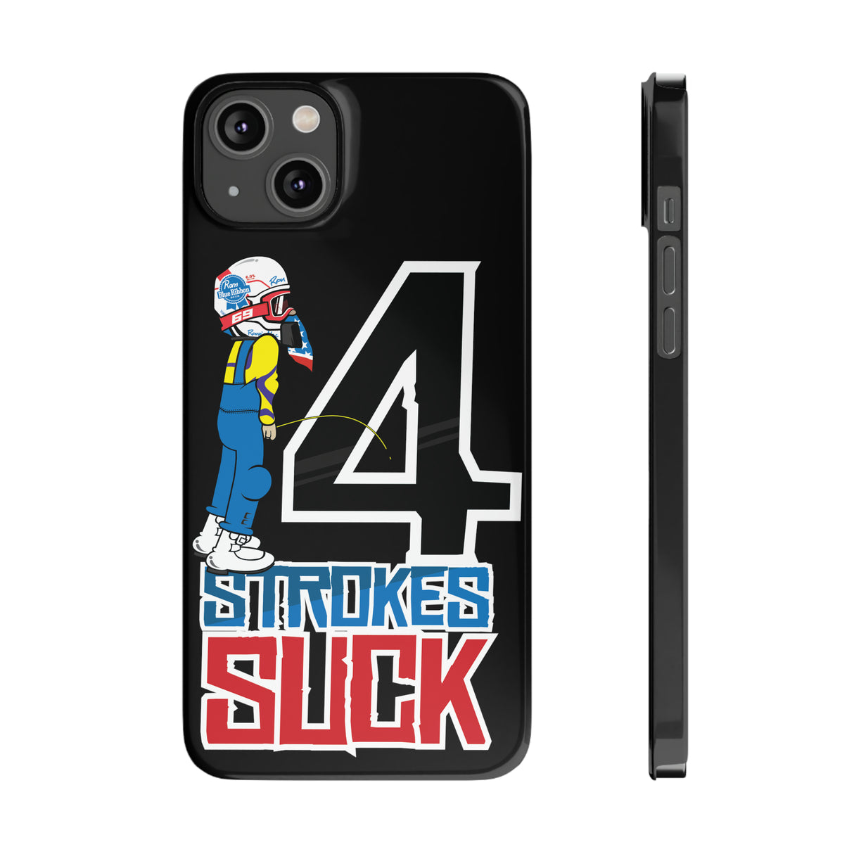 4-Strokes Suck Slim Phone Case