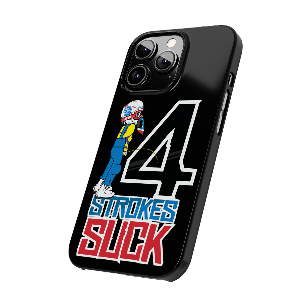 4-Strokes Suck Slim Phone Case