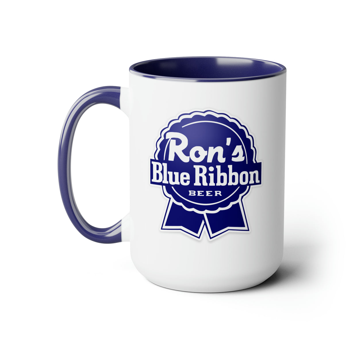 Ron's Blue Ribbon Beer 15oz Mug