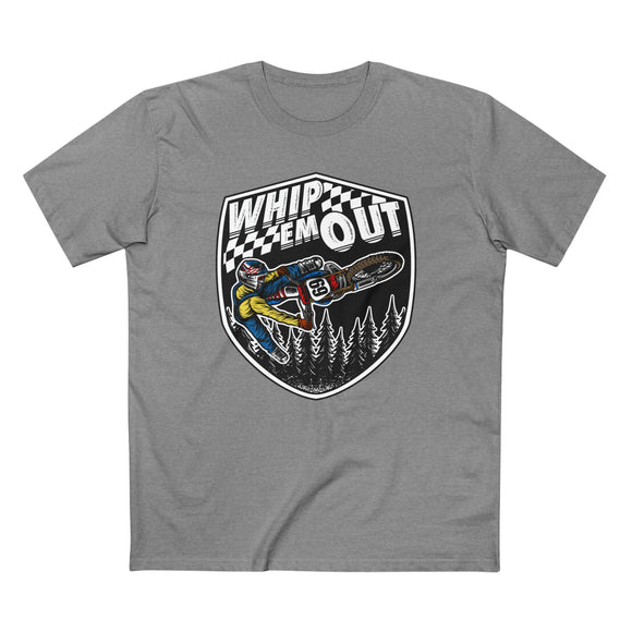 Whip 'Em Out Shirt, Color: Athletic Heather, Size: S