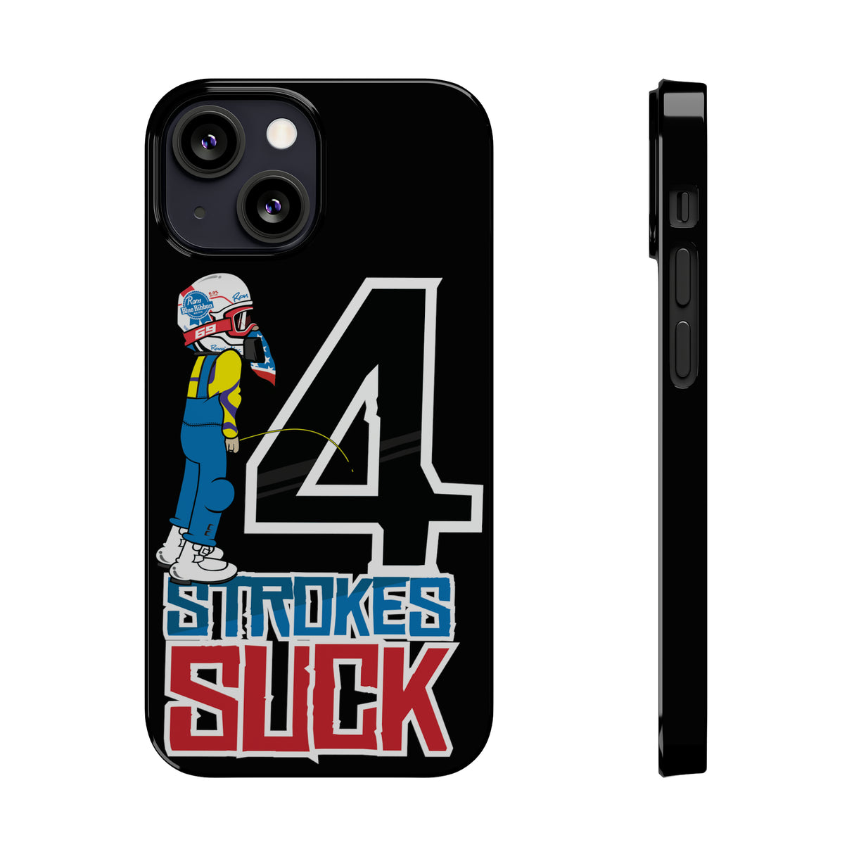 4-Strokes Suck Slim Phone Case