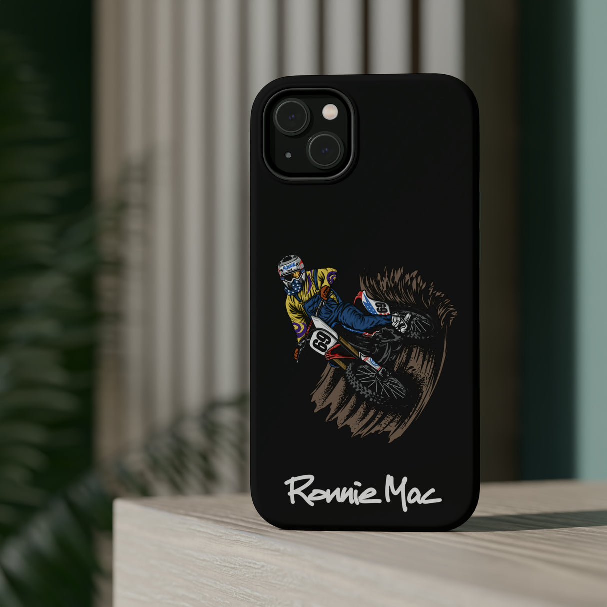 Berm Blast MagSafe Tough Case, Size: iPhone 15, Surface: Glossy