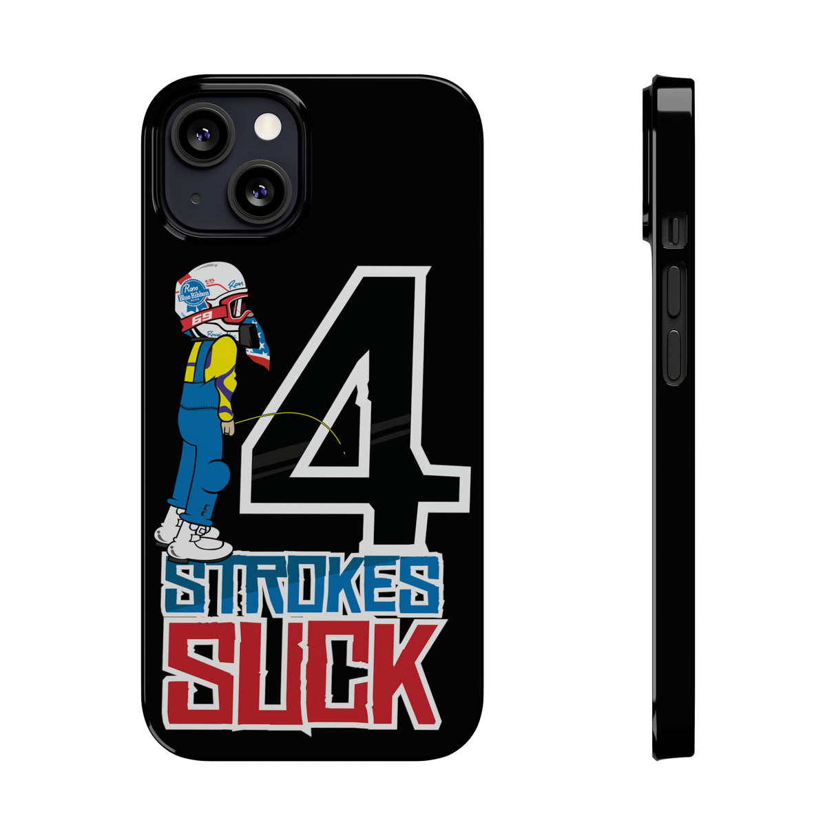 4-Strokes Suck Slim Phone Case