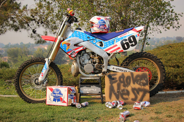 RonnieMac Screamin Eagle Dirt Bike Graphics Kit - Showing off the Eagles Nest