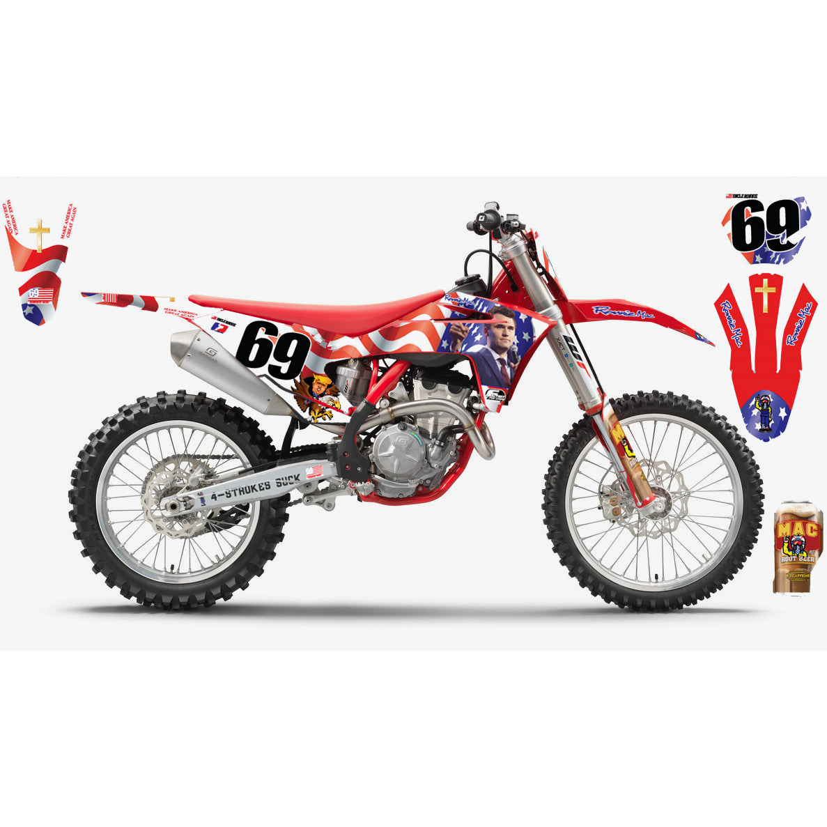 Charlie Kirk Graphics Kit πΊπΈ