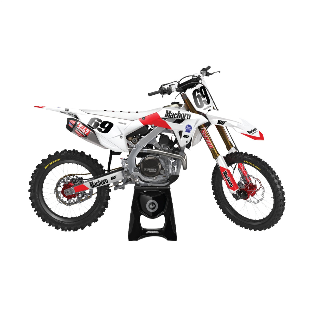 Macboro Dirt Bike Graphics Kit