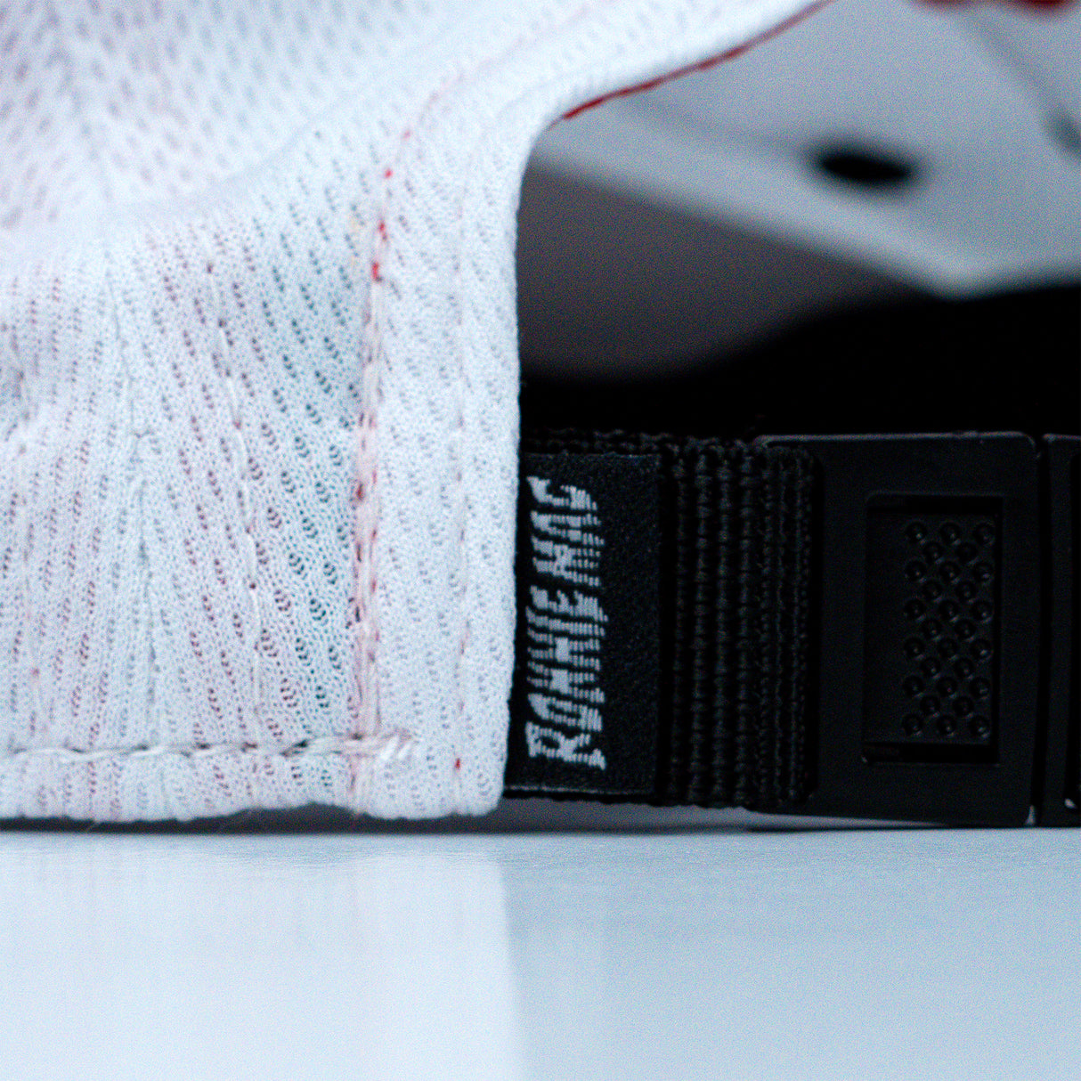 RonnieMac - White Camper Hat - Tag