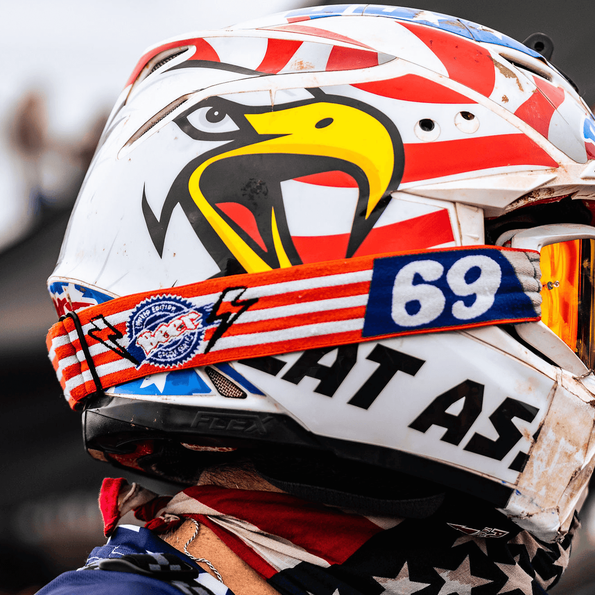 American flag dirt outlet bike gear