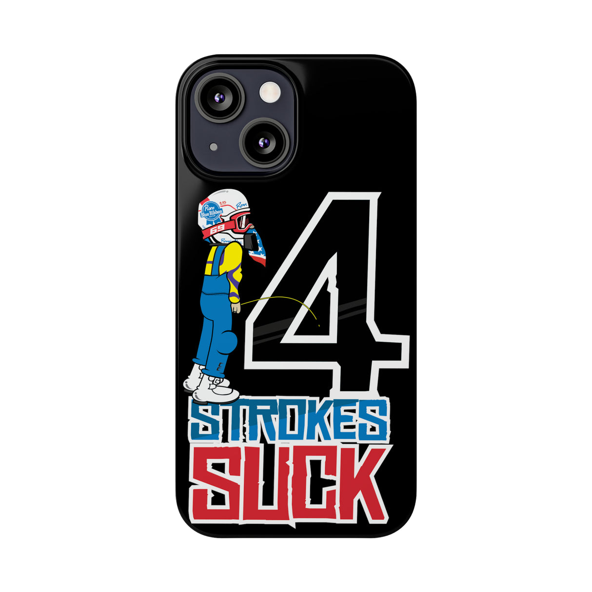 4-Strokes Suck Slim Phone Case