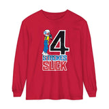 4-Strokes Suck Character Long Sleeve