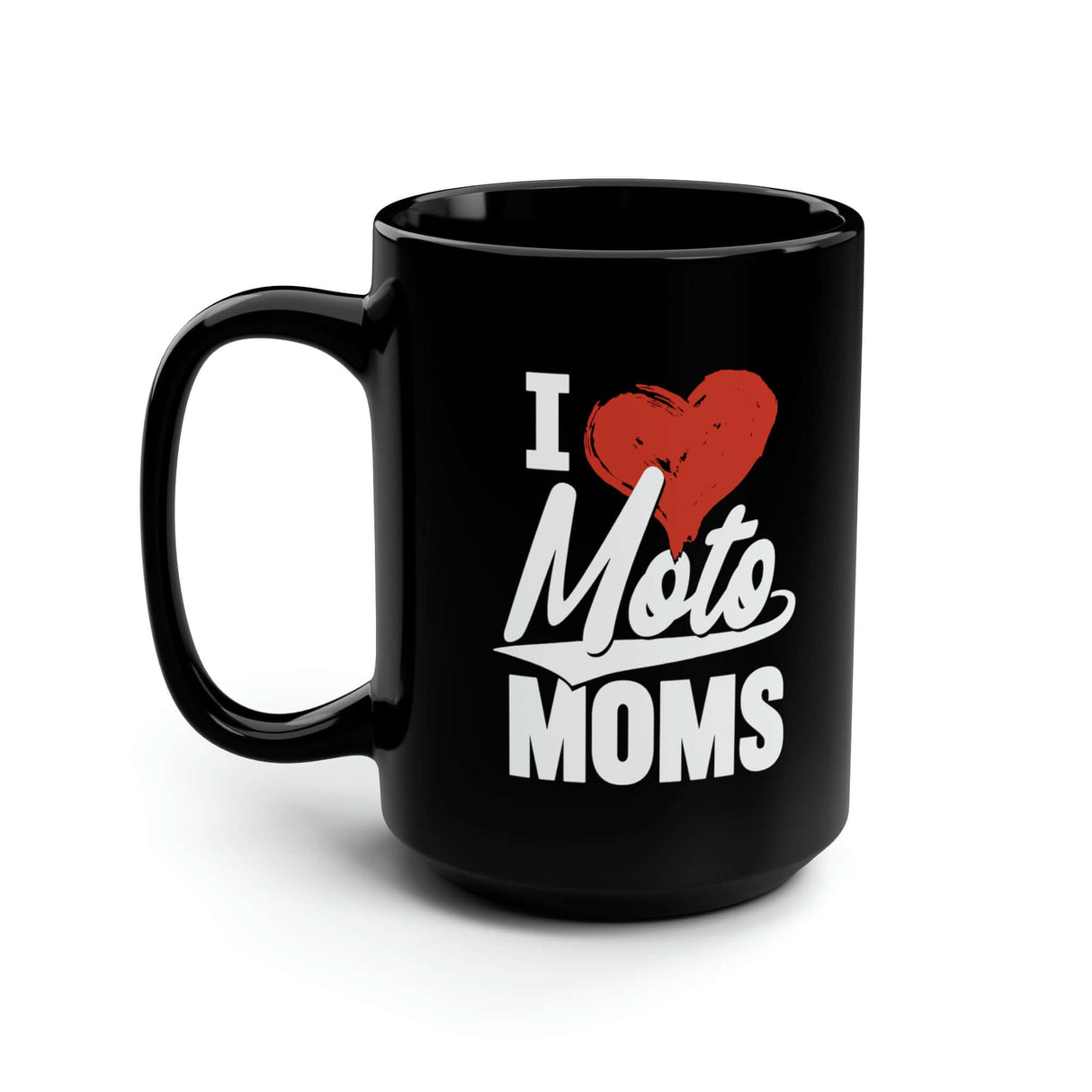 I Heart Moto Moms 15oz Mug