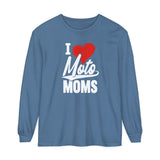 I Heart Moto Moms Long Sleeve