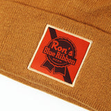 Ron's Blue Ribbon Beer Brown Beanie