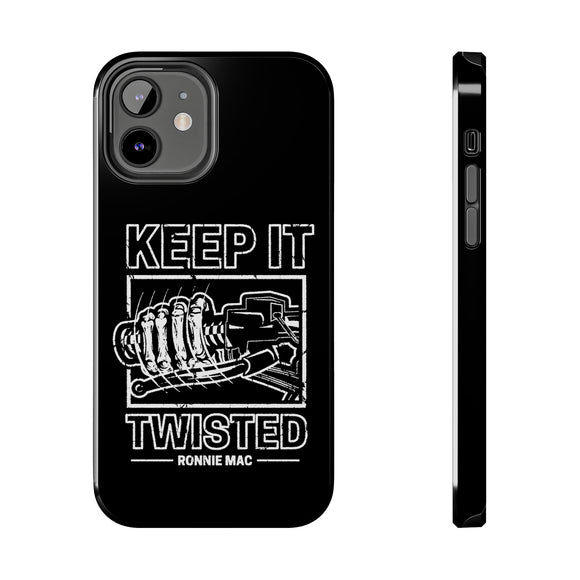 Keep It Twisted Tough Phone Case, Size: iPhone 12,