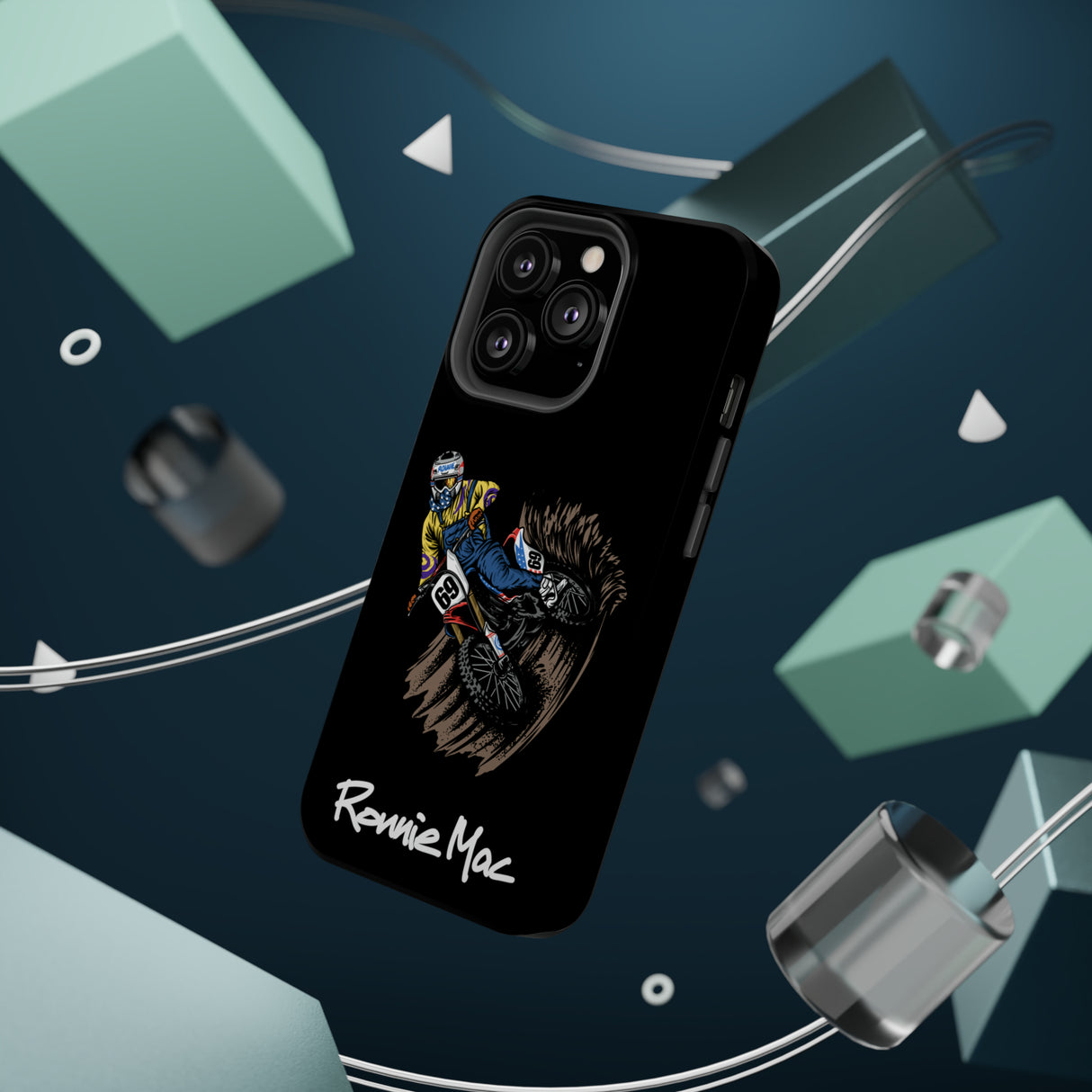 Berm Blast MagSafe Tough Case, Size: iPhone 15, Surface: Glossy