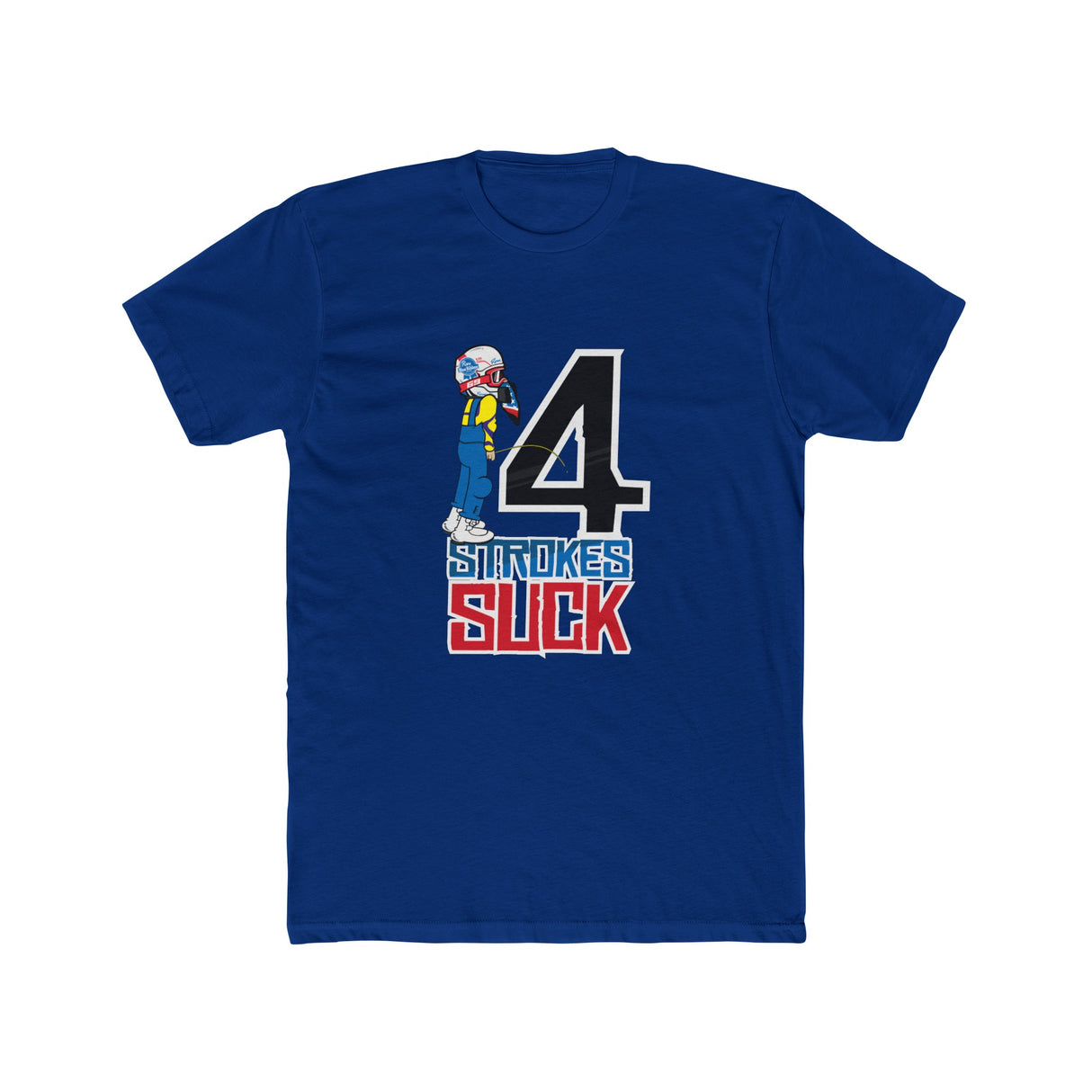 4-Strokes Suck Character Shirt