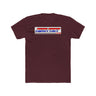 Ronnie Mac Ride Fast, Eat Ass T-Shirt in maroon with bold slogan across the chest showcasing rebellious spirit.