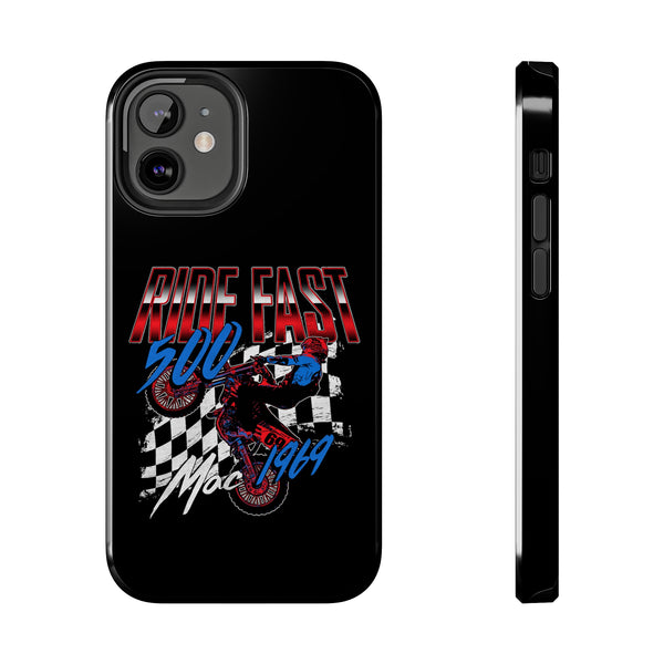 Ride Fast 500 Tough Phone Case, Size: iPhone 12 Mini,