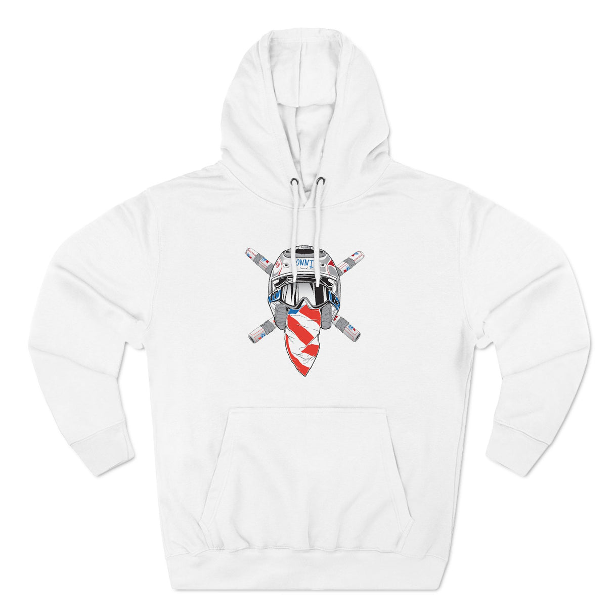 Crossbones Helmet Hoodie