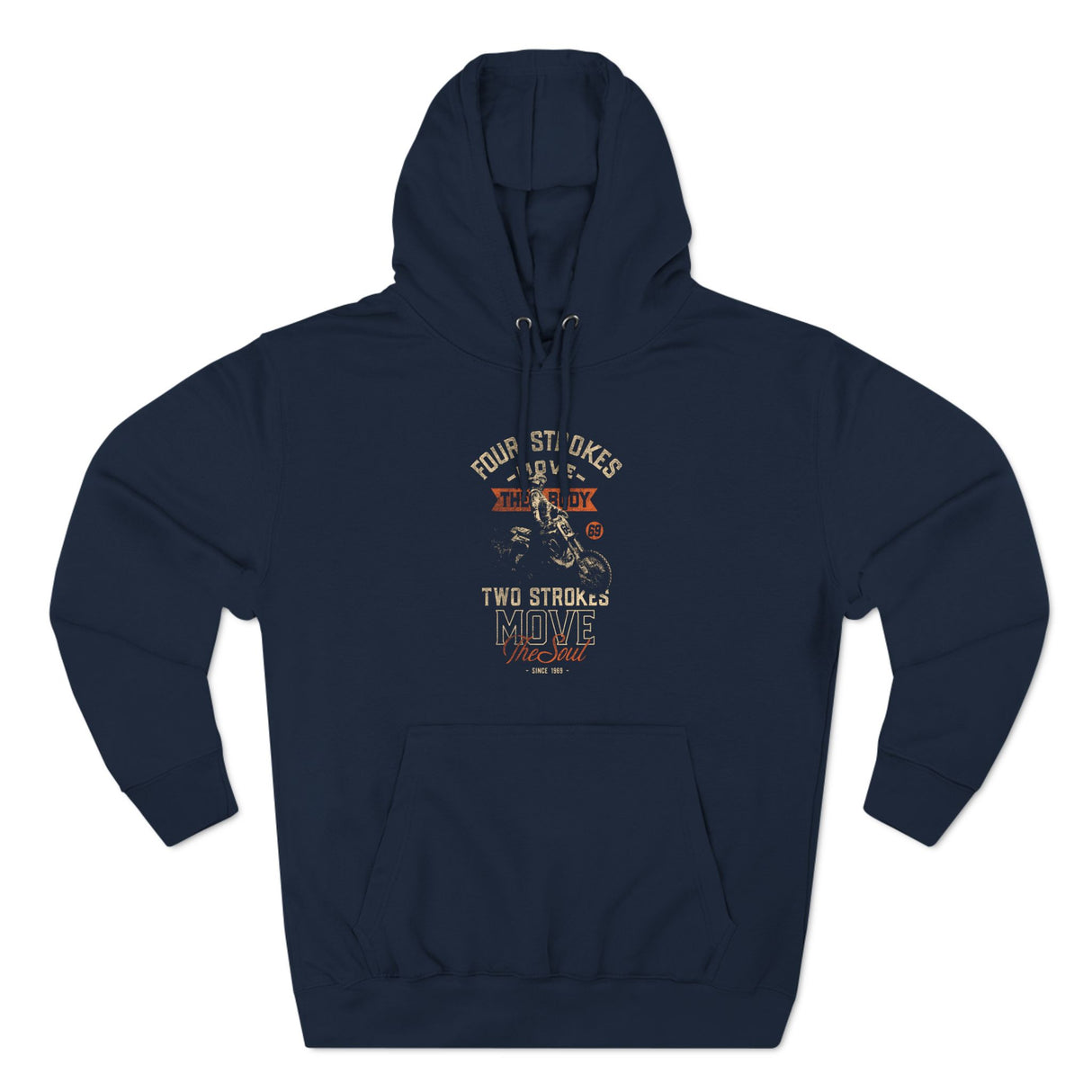 4-Strokes Move the Body & 2-Strokes Move the Soul Hoodie