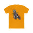 "Ronnie Mac Ghost Rider King of Moto T-Shirt with fiery motocross skeleton design"