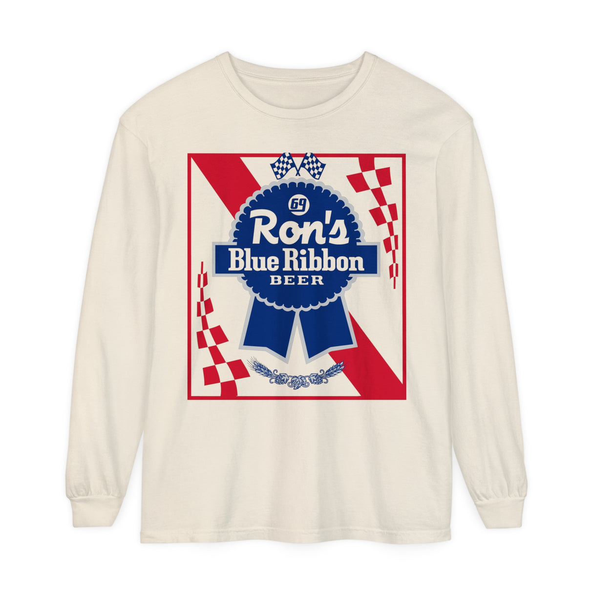 Ron's Blue Ribbon Long Sleeve Shirt
