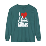 I Heart Moto Moms Long Sleeve