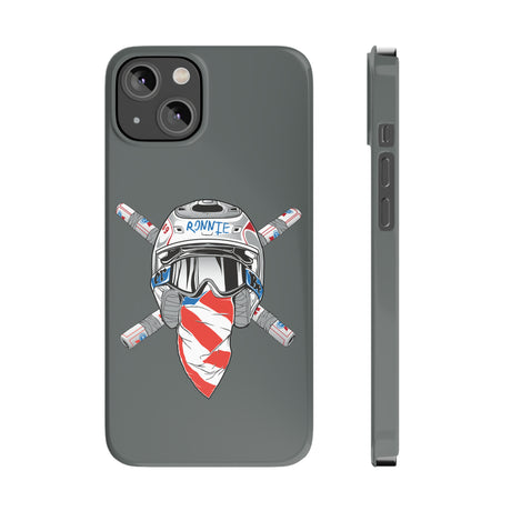 Crossbones Slim Phone Case, Size: iPhone 14,