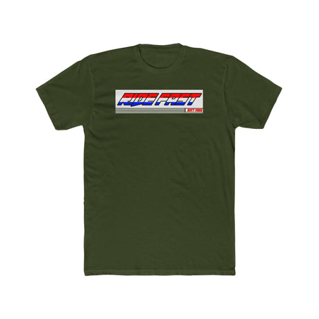 Green "Ride Fast, Eat Ass" T-Shirt from Ronnie Mac's Collection