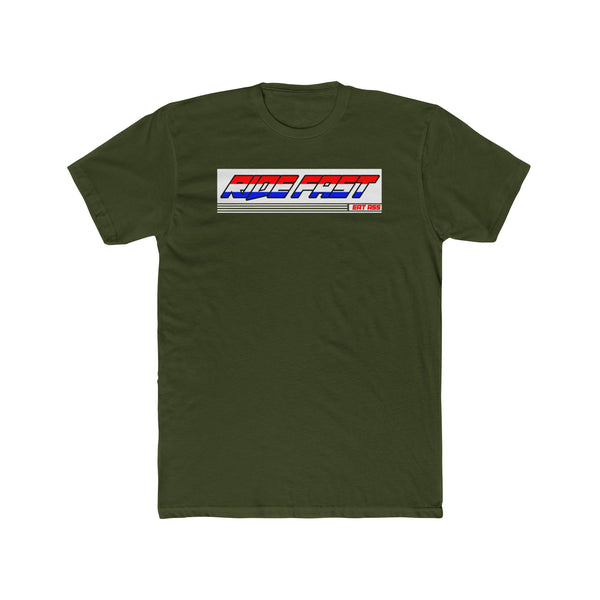 Green "Ride Fast, Eat Ass" T-Shirt from Ronnie Mac's Collection