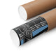 Mac Nac Supercross Poster rolled in shipping tube for motocross enthusiasts