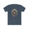 Skeleton Ronnie Mac Shirt with American Bandana and Feathered Hat Design