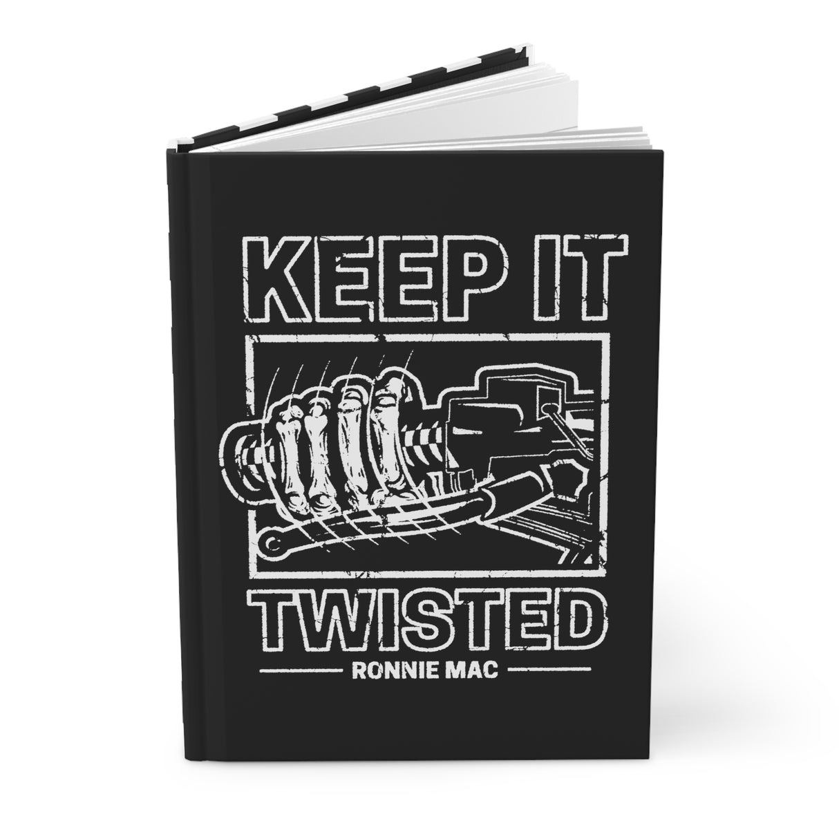 Keep It Twisted Hardcover Journal, Size: Journal,