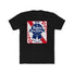Rons Blue Ribbon Beer shirt featuring vintage Pabst Blue Ribbon design on a black background.