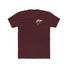 Maroon "Whip 'Em Out" dirt bike stunt t-shirt featuring Ronnie Mac 69 design on the front.