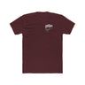 Maroon "Whip 'Em Out" dirt bike stunt t-shirt featuring Ronnie Mac 69 design on the front.