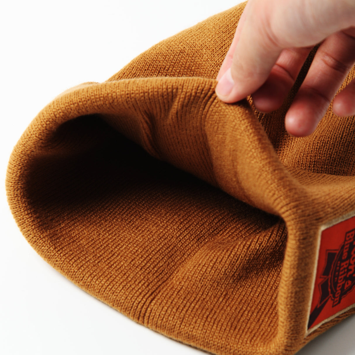 Ron's Blue Ribbon Beer Brown Beanie