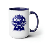 Ron's Blue Ribbon Beer 15oz Mug